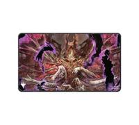 Ultra PRO - MTG Duskmourn Black Stitched Playmat Ft. Damnation for Magic: The Gathering, Use as Mousepad, Desk Mat, Protects MTG Cards During Gameplay