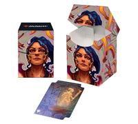 Ultra Pro - MTG The Lost Caverns of Ixalan 100+ Card Deck Box, Saheeli, the Sun's Brilliance for Magic : The Gathering, Protect & Store Commander MTG Decks, Stockage de cartes à collectionner