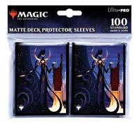 Ultra Pro - MTG Wilds of Eldraine Ashiok, Wicked Manipulator Lot de 100 pochettes de protection standard pour cartes MTG contre les éraflures et les rayures, stockez en toute sécurité les cartes à