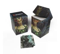 Ultra Pro - Outlaws of Thunder Junction 100+ Deck Box® Ft. Vraska for Magic: The Gathering, TCG accessoire de jeu à collectionner support de cartes de protection