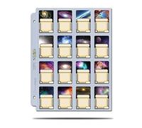 Ultra Pro - Platinum - Lot de 100 Pages de présentation avec 16 Pochettes pour Cartes, claire, 41mm x 63mm