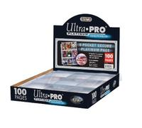 Ultra Pro Platinum Series 100 Pages 9-Pocket Secure Avec Rabats Cartes 410976