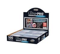 Ultra Pro Platinum Series 100 Pages 9-Pocket Secure Avec Rabats Cartes 410976