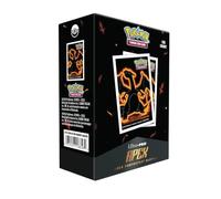 Ultra Pro Pochettes de protection Pokémon Neon Kanto Apex - Dracaufeu (105 ct) - Accessoire de jeu de cartes à collectionner - À partir de 6 ans