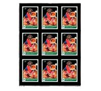 Ultra PRO - Présentoir à Cartes ONE-Touch 9 Avec Bordure Noire, Affiche et Protège (Taille Standard) Pour Baseball, Football ou Jeu à Collectionner, Fermeture Magnétique