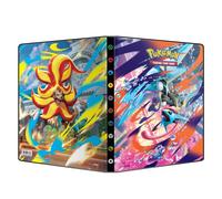 asmodee - Ultra Pro - Pokémon - Méga-Evolution : Chaos Ascendant (ME04) : Cahier Range-Cartes Pokémon - Capacité : 252 Cartes - Jeux de société - Accessoire pour Cartes à Collectionner