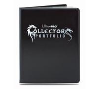 Ultra Pro Portfolio A4 Noir Dragon - Classeur rigide 10 feuilles 9 pochettes (180 cartes)