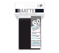 Ultra Pro - Pro-Matte Sachet De 60 Protèges Cartes Petit Format Noir (62 X 89 Mm)