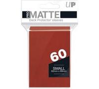 Ultra Pro - PRO-Matte Sachet de 60 protèges cartes petit format Rouge (62 x 89 mm) Rouge