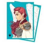 Ultra PRO - Protège-cartes MTG Commander Masters 100 ct de taille standard - Gisela, illustration Blade of Goldnight, finition mate avec technologie ChromaFusion, Protect Magic : The Gathering Cards