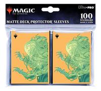 Ultra PRO - Protège-cartes MTG Commander Masters 100 ct de taille standard - Ombnath, œuvre d'art Locus of Mana, finition mate avec technologie ChromaFusion, Protect Magic : The Gathering Cards,