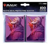 Ultra PRO - Protège-cartes MTG Commander Masters 100 ct de taille standard - Urza, illustration Lord High Artificer, finition mate avec technologie ChromaFusion, Protect Magic : The Gathering Cards
