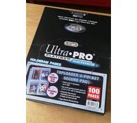 Ultra Pro Page Platine Sécurisée Pour Les Pages D´album Toploader Pour Cartes