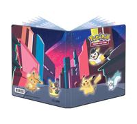 Ultra PRO - Série Galerie : porte-documents à 4 poches pour Pokémon Pikachu, Morpeko, Emolga et Pachirisu, peut contenir jusqu'à 40 cartes de taille standard ou 80 cartes doubles
