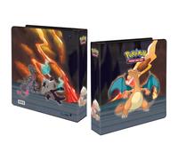 Ultra PRO - Série Gallery : Album Summit, 2 pouces pour Pokémon Ft. Dracaufeu Salazzle, Torkoal et Alolan Marowak, paire avec 9 pages pour le stockage et la protection ultimes des cartes