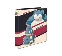 Ultra PRO Classeur pour album Pokémon Ronflex & Munchlax de 5,1 cm - Classeur à 3 anneaux parfait pour protéger les grandes collections de cartes à collectionner, cartes à collectionner et cartes de