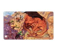 Ultra PRO - Tapis de jeu Dominaria remastered noir cousu. Sneak Attack - Protégez vos cartes pendant le jeu contre les éraflures et les rayures, parfait comme tapis de souris surdimensionné pour les j