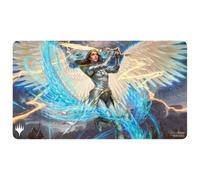 Ultra PRO - Tarkir Dragonstorm Elspeth, Tapis de jeu Storm Slayer pour Magic : The Gathering | Tapis de table de jeu, accessoire de jeu de cartes, tapis de jeu TCG, tapis de jeu de table, tapis de jeu