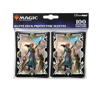 Ultra PRO - Tarkir Dragonstorm Lot de 100 pochettes de protection pour deck Temur Commander for Magic : The Gathering