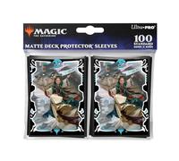 Ultra PRO - Tarkir Dragonstorm Lot de 100 pochettes de protection Jeskai Commander pour Magic : The Gathering