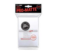 100 Ultra Pro Deck Protector Sleeves Pro-Matte White - Standard Mat