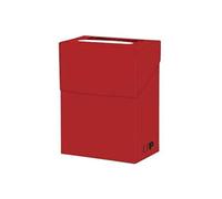 Ultra PRO : Up - Deck-Box | Accessoire cartes à collectionner | Capacité 75 cartes protégées | Rouge