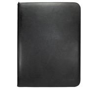 Ultra PRO - Vivid 9-Pocket Zippered PRO-Binder: (Black) - Protect Up to 360 Collectible Trading Cards, Sports Cards or Valuable Gaming Cards, Ultimate card Protection
