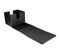 Ultra Pro - Vivid Alcove Edge Deck Box (Black) - Stores & Protects Up To 100 Standard Size Collectible Cards, Baseball Cards, Gaming Cards, Sports Cards or Any Standard Size Cards In You Collections