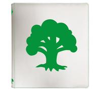 Ultra PRO - Mana 8 12-Pocket Zip PRO-Binder - Forest for Magic: The Gathering, Holds & Protects 480 Standard Sized Cards, Collector's Edition Durable Trading Secure Side-Loading Pocket Binder