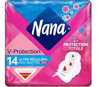 Ultra Régulier Plus Deo Serviettes Hygiéniques Avec Ailettes,250g