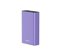 Ultra Series Aluminium | Batterie externe 20.000 mAh Charge rapide jusqu'à 33 watts Tropical Violet