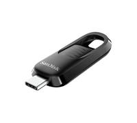 SanDisk Clé USB Ultra Slider – 512 Go, Type-C USB 3.2 Gen 1 400 Mo/s, Rétractable Noir