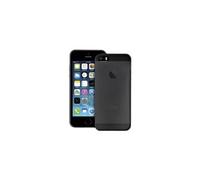 Ultra Slim "0.3" Cover - Coque de protection pour téléphone portable - silicone - noir, Semi-transparent - pour Apple iPhone 5, 5s