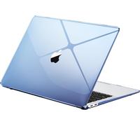 Ultra Slim Transparent Case Compatible with MacBook Air 13 Inch M1 A2337 A2179 A1932, 2020 2019 2018, Hard Plastic Case for Mac Air 13.3 Inch with Touch ID ¿ Midnight Crystal Clear