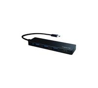 LogiLink UA0311 hub & concentrateur USB 3.2 Gen 1 (3.1 Gen 1) Type-C 5000 Mbit/s Noir