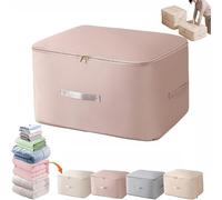 Ultra Space Saving Self Compression Organizer,Space Saving Self Compression Organizer,Self Compression Bag,Storage Bags with Zipper,Heavy Duty Moving Organizer Bags for Comforters (Pink,XL)