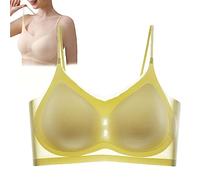 Ultra-Thin Ice Silk Lifting Bra, Soutien-Gorge sans Couture Ultra-Fin en Soie Glacée, Ice Silk Air Camisole de Sport sans Anneau en Acier pour Femmes, Respirant Doux