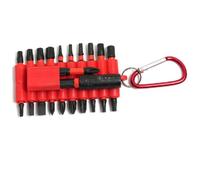 Ultra Torque Bit Set, Nut Driver Socket, Hex Impact Driver Bit Set for Power Drill Red