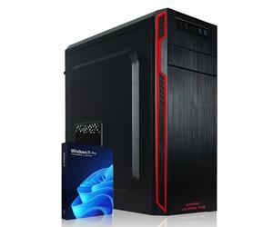 Ultra V2 - Office PC / Ordinateur de bureau - AMD Ryzen 7 5700G - Home Office Tour Computer avec 16 GO DDR4 RAM - 4,6 GHz - 1 TO SSD + 1 TO HDD - DVD+RW - USB 3.1 - WiFi - Windows 11 Pro