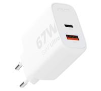 Xtorm Adaptateur secteur XEC067 - GaN2 Ultra 67 Watt PD QC 3.0 2 sorties (USB, 24 pin USB-C)