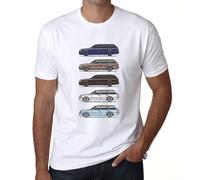 ULTRABASIC Homme Tee-Shirt Graphique Wagen Classic W124 S124 Wagen Classic W124