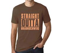 ULTRABASIC Homme Tee-Shirt Tout Droit Sorti De Braunschweig Straight Outta