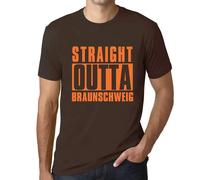 ULTRABASIC Homme Tee-Shirt Tout Droit Sorti De Braunschweig Straight Outta