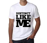 Ultrabasic T-shirt graphique distinct Like Me pour homme, écologique, édition limitée, t-shirt à manches courtes, t-shirt vintage cadeau d'anniversaire, blanc, S