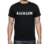 ULTRABASIC T-shirt graphique pour homme Assassin écologique édition limitée T-shirt à manches courtes Vintage Cadeau d'anniversaire fantaisie, Noir profond, L