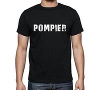 ULTRABASIC T-shirt graphique pour homme Pompier - Pompier - Eco-Friendly Limited Edition T-shirt manches courtes vintage, Noir profond, S