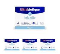 Ultrabiotique Infantile - Complément alimentaire transit intestinal infantile - Probiotique flore intestinale- 2 souches documentées - Facilite la digestion - 7 sachets - 7 jours - Fabriqué en France