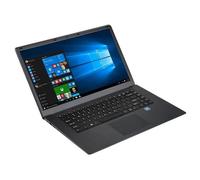 Ultrabook Windows 10 Ordinateur Portable 14.1 Pouces CPU 1.92 Ghz 4GB RAM Noir + SD 64Go YONIS