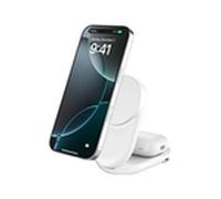 UltraCharge - Support de chargement sans fil - 2-en-1, Qi2, magnétique, pliable + adaptateur secteur - 25 Watt - Ultra Fast Charge (24 pin USB-C) -