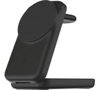 Ultracharge Chargeur Induction 3 En 1 Qi2, Station De Charge Magnétique 25w, Chargeur Sans Fil Compatible Avec Magsafe Pour Iphone 16, Apple Watch, Airpods, Pixelsnap Avec Adaptateur 45w, No[Z4347]